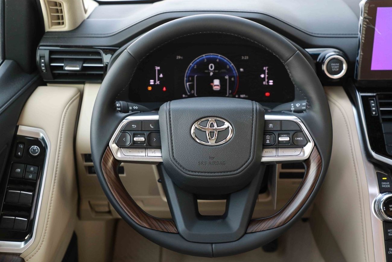 Toyota Land Cruiser 2025 TOYOTA LC300 GXR 3.5 - WHITE PEARL inside BEIGE | Export Only