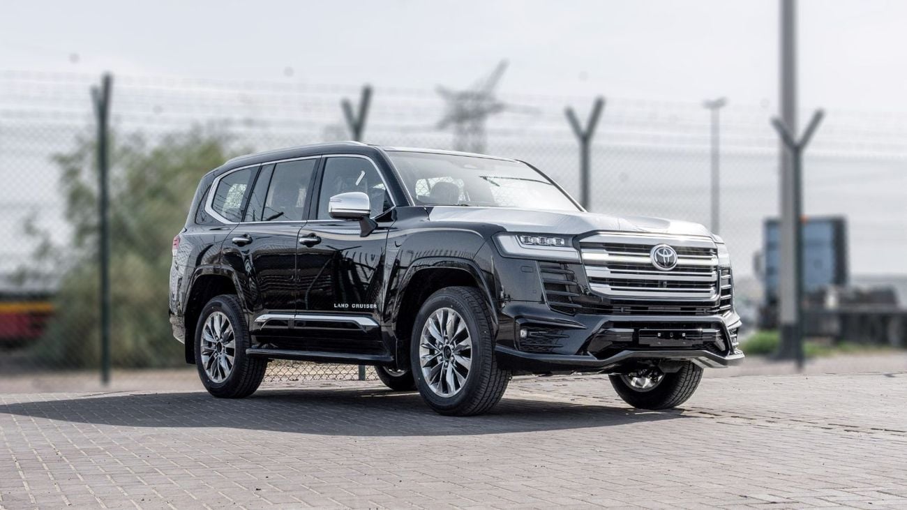 Toyota Land Cruiser 2026 Toyota Land Cruiser VXR 3.5L AT Petrol (Black-Red) Omani