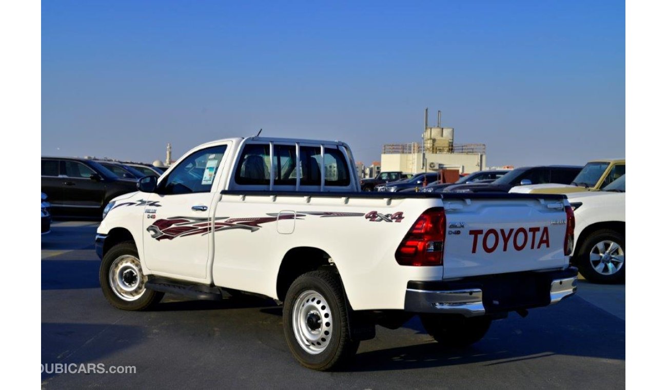 Toyota Hilux Single Cab 2.4L 4x4 Manual Transmission