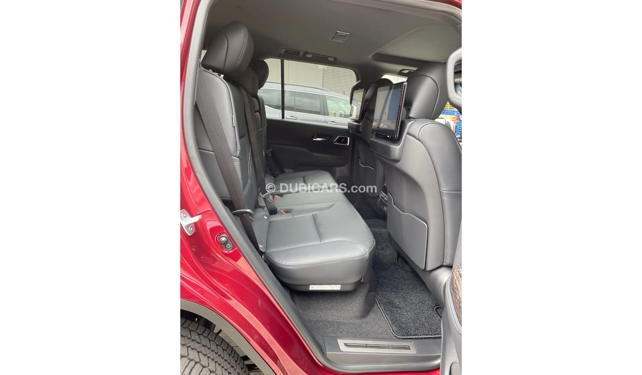Toyota Land Cruiser 300 Series *2022* Maroon [Right Hand Drive] Sunroof V6 Diesel 4WD Automatic 7 Seats Leather & Electr
