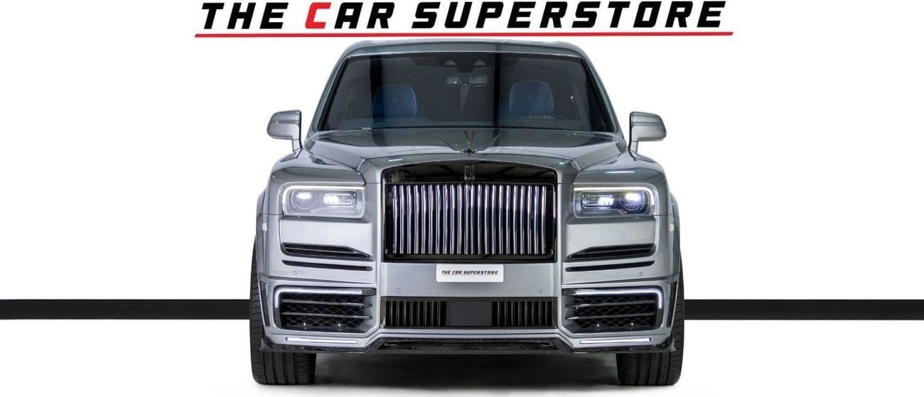 رولز رويس كولينان GCC-VIP Seats-Cobalt Blue Interior-24 Inch Mansory Rims-Blue Calipers