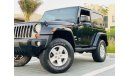 Jeep Wrangler SAHARA ll GCC || 3.8 V6 4WD || Very Well Maintained