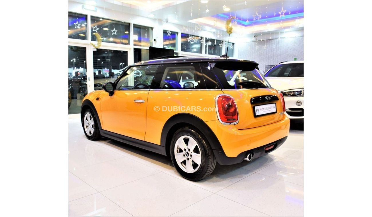 Mini Cooper AMAZING Mini Cooper 2016 Model! Orange Color GCC Specs