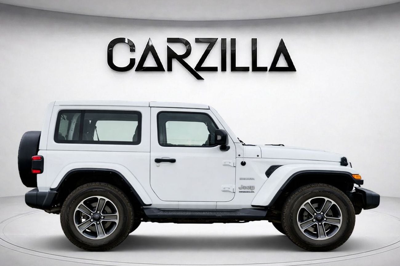 Jeep Wrangler Sahara 3.6L A/T (5 Seater) RAMADAN OFFER l  AED 2,644 P.M l 0% Downpayment l Sahara l Agency Warrant