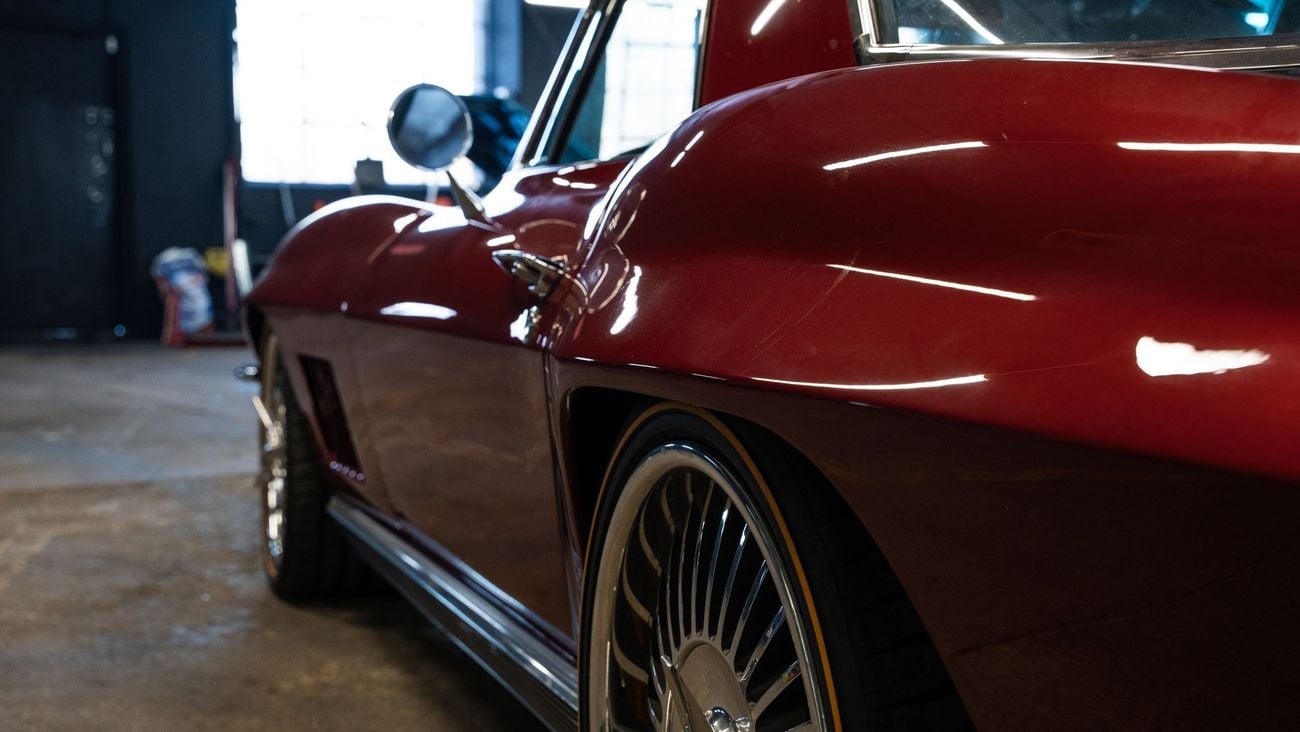 شيفروليه كورفت LS3, SRIII Tubular Chassis, Baer 6P Brakes, Pro Touring Restomod