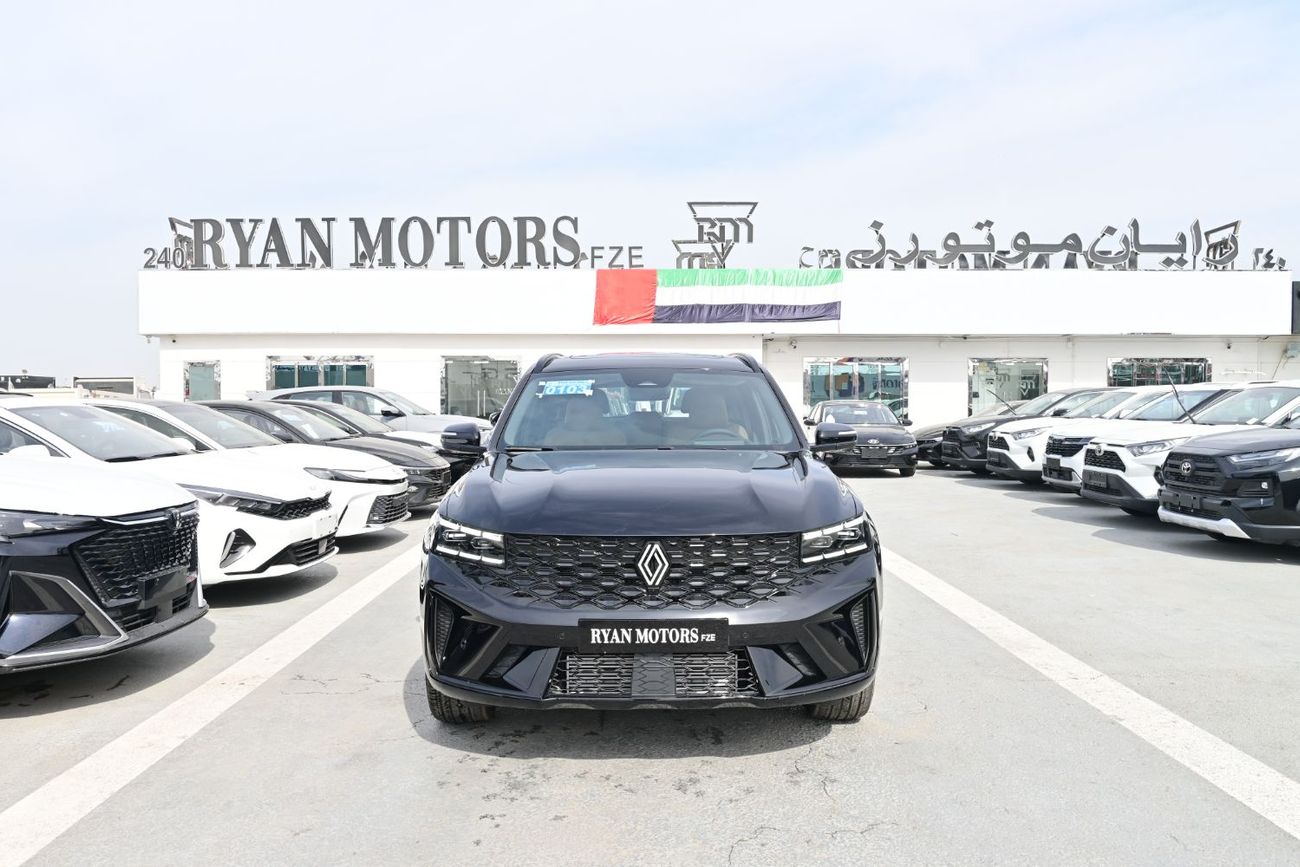 رينو كوليوس Renault Koleos 2.0L Turbo, 4WD Petrol, 8 Speed Automatic, Model 2025 Color Black
