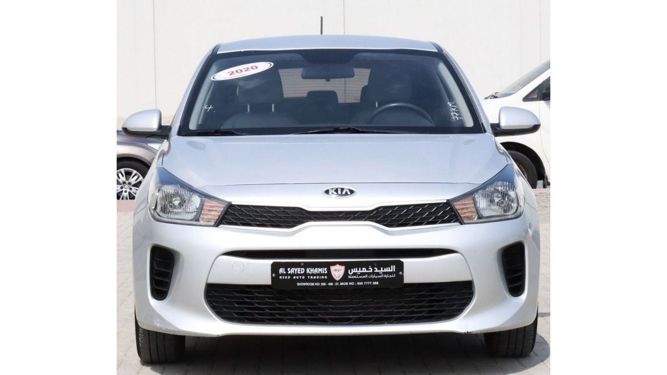كيا ريو كيا ريو 2020 خليجي بحالة ممتازة بدون حوادث