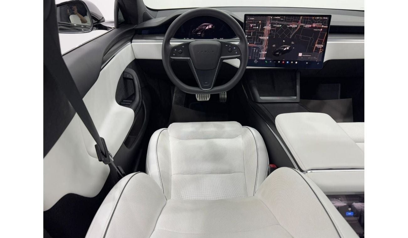 Tesla Model S 2023 Tesla Model S Plaid, Dec 2027 Tesla Warranty, Dec 2031 Battery + Drive Unit Warranty, GCC