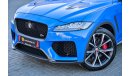 Jaguar F-Pace SVR | 5,481 P.M  | 0% Downpayment | Excellent Condition!