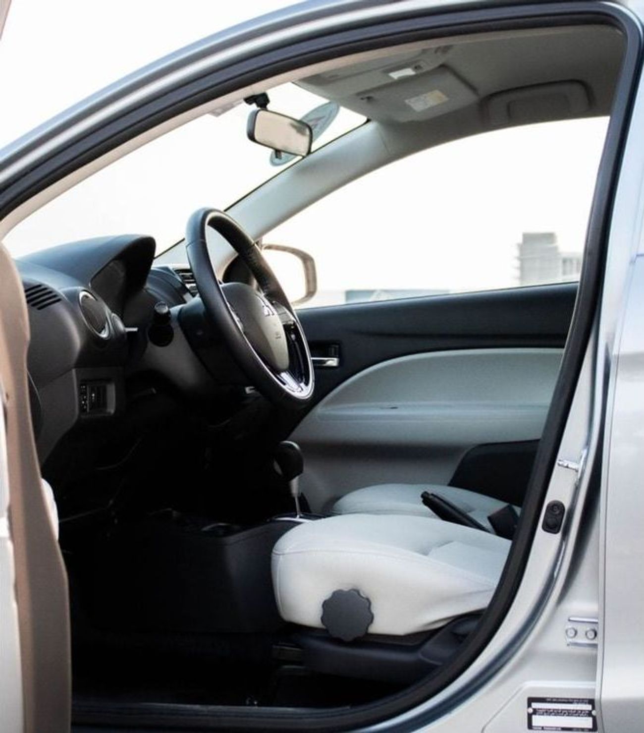 Mitsubishi Attrage GLX 1.2L Mitsubishi Attrage 2021 1.2L GCC, accident-free, in excellent condition 359 p.m