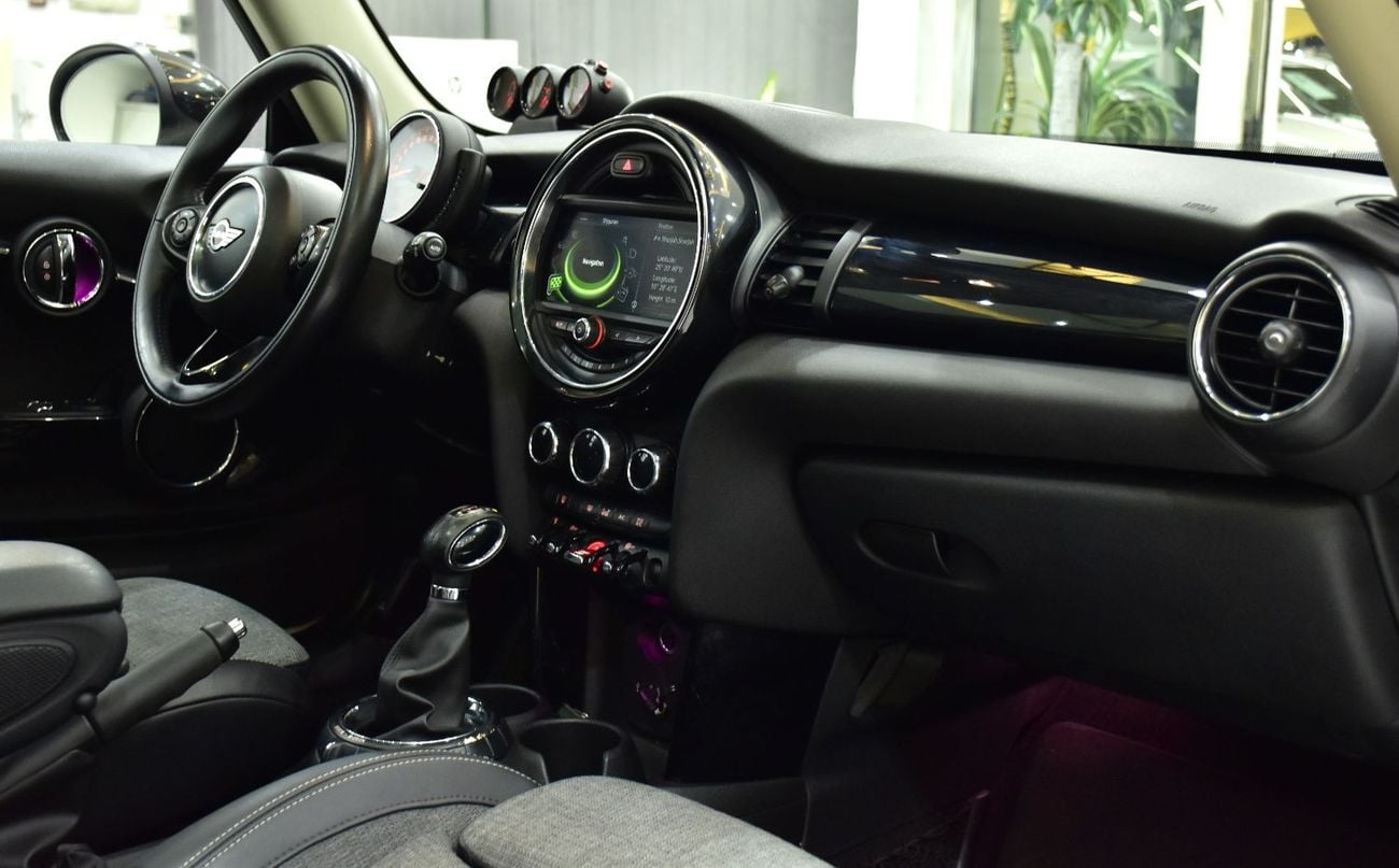 Mini Cooper EXCELLENT DEAL for our Mini Cooper ( 2017 Model ) in WhiteColor GCC Specs