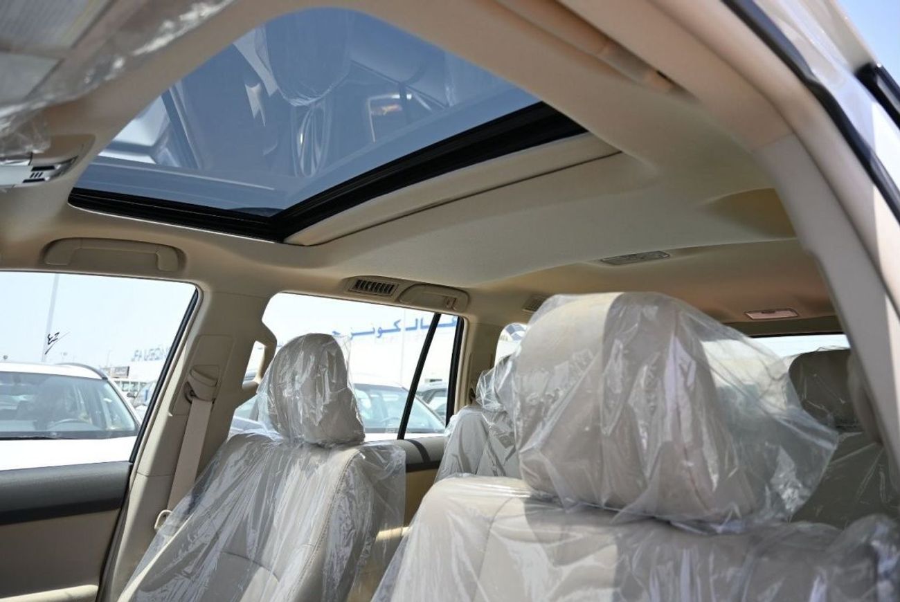 تويوتا برادو تويوتا لاندكروزر برادو 4.0 لتر TX.L بنزين ، دفع رباعي ، دفع رباعي ، 5 أبواب ، مثبت سرعة ، فتحة سقف ،