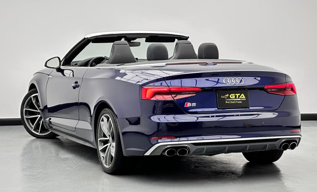 Audi S5 TFSI quattro 3.0L 2018 Audi S5 Quattro Cabriolet, Service History, Excellent Condition