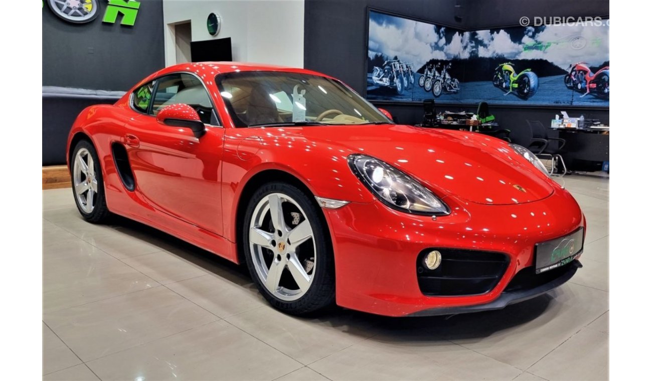 Porsche Cayman Std PORSCHE CAYMAN 2015 GCC IN BEAUTIFUL CONDITION WITH FULL SERVICE HISTORY FROM PORSCHE FOR 145K A