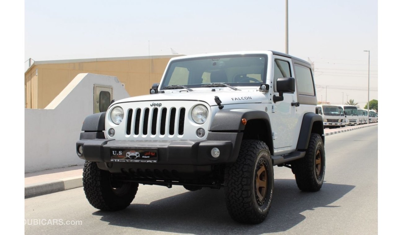 Jeep Wrangler AGENCY LIFTED FALCON 2018 GCC VERY LOW MILEAGE IN BRAND NEW CONDITION AGENCY WARRANTY