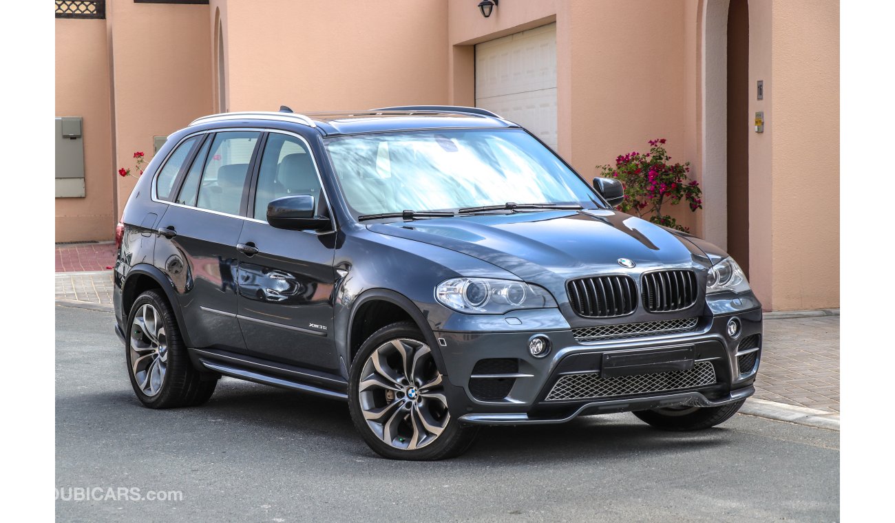 BMW X5 X-Drive 35i 2013 GCC under Warranty with Zero downpayment.