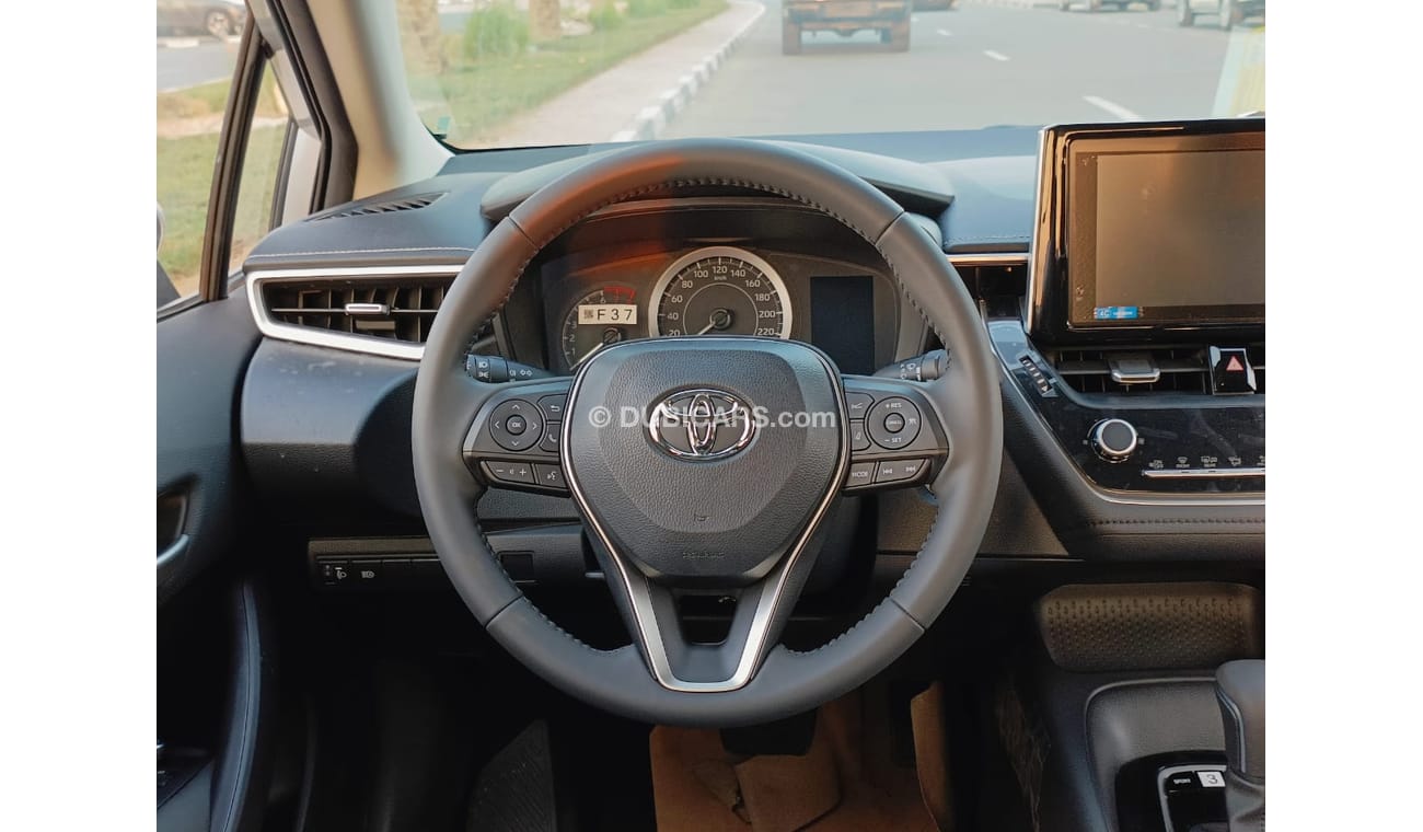 Toyota Corolla 1.2-TURBO Petrol, FULL OPTION, Alloy Rims, Leather Seats, DVD + Camera, Sunroof (LOT # 450458)