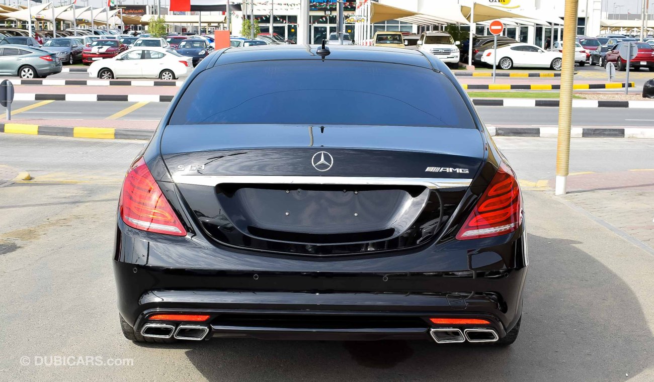 مرسيدس بنز S 63 AMG ضمان شامل مجاني لمدة سنة علي جميع السيارات