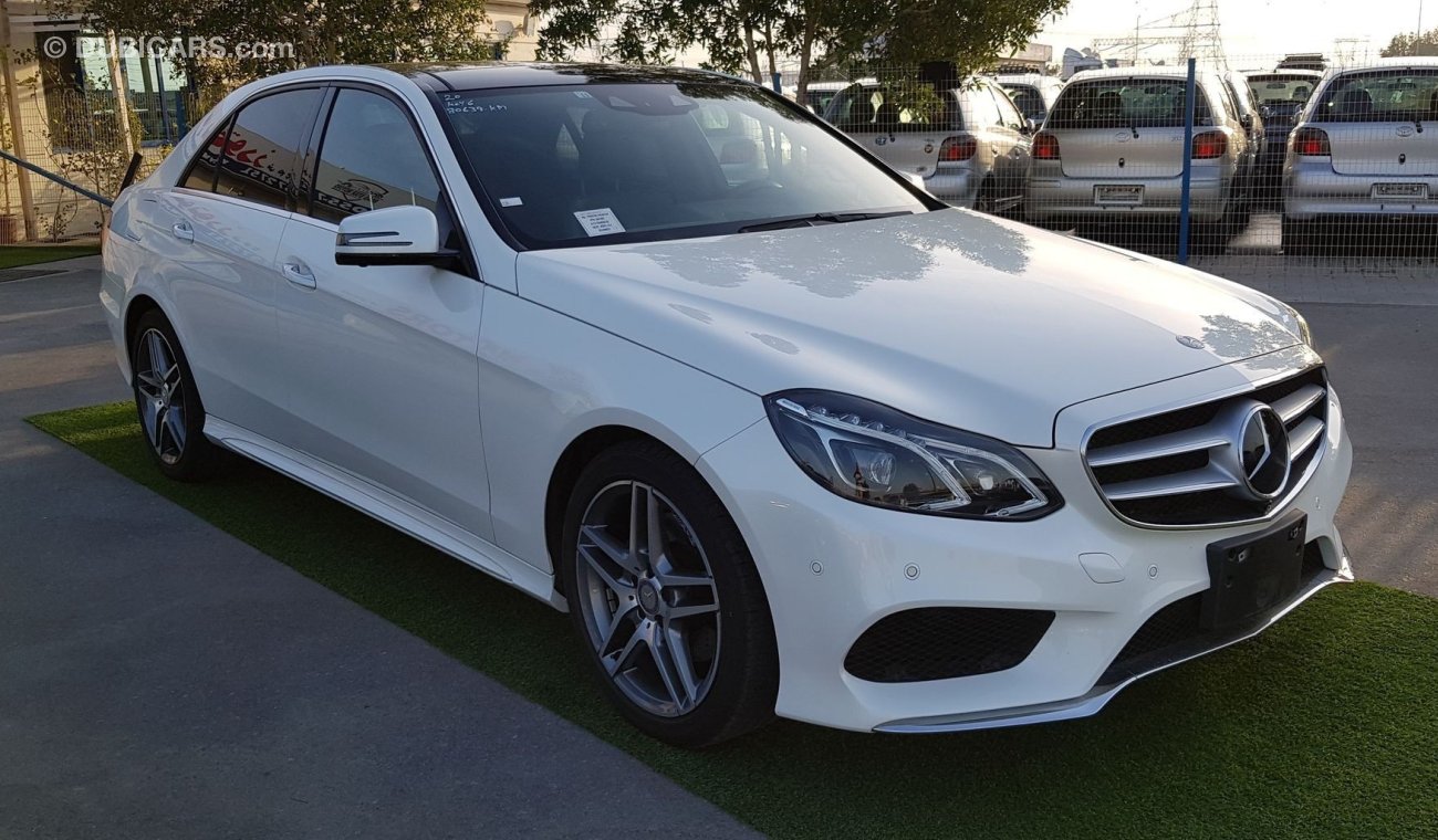 مرسيدس بنز E300 وارد اليابان فائقة النظافه وصلت حديثا موديل 2015 خالية من اي حوادث ومشيكه بالكامل