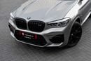 بي أم دبليو X4 X4 M-Competition | 3,721 P.M | 0% Downpayment | BMW History | Warranty!