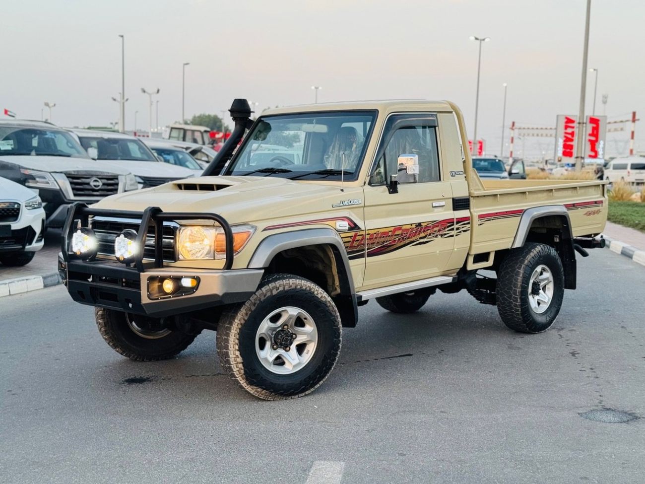 Toyota Land Cruiser Pick Up Toyota Land Cruiser pickup single cabin diesel v8 turbo engine