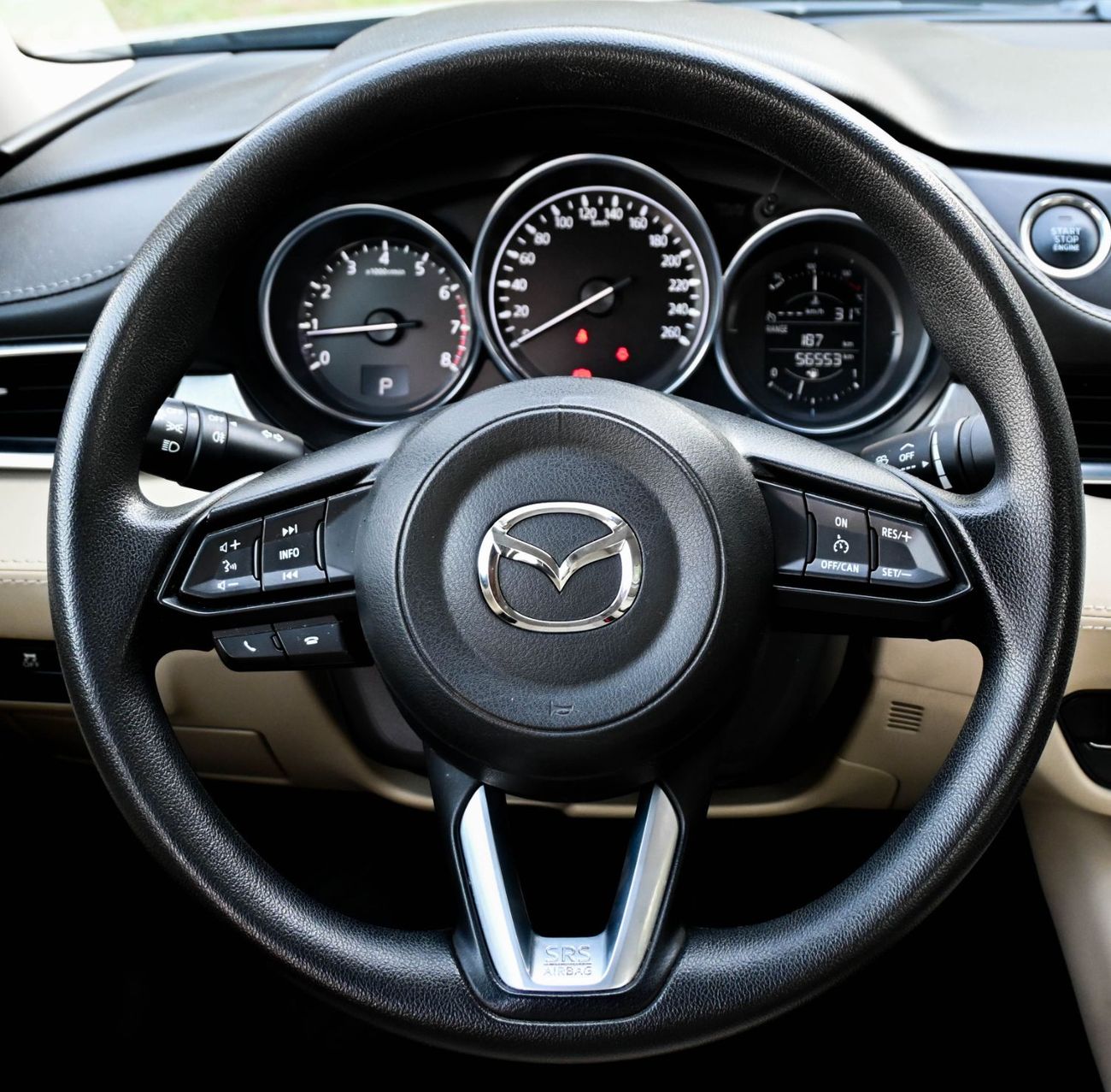 Mazda 6 Core 2.5L Mazda 6  2023 GCC, Original Paint  accident-free Excellent Condition 1239 AED Monthly