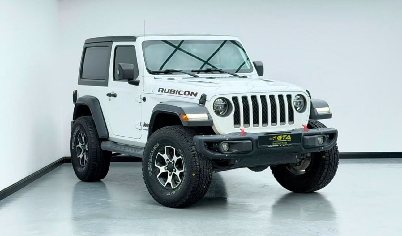 جيب رانجلر 2019 Jeep Wrangler Rubicon, 1 Year Unlimited Km Warranty, Excellent Condition, GCC