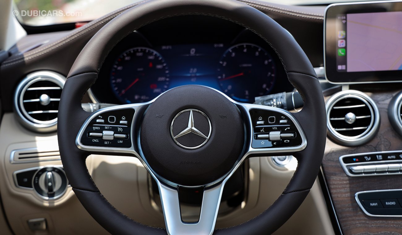 Mercedes-Benz C200 2020 AMG, GCC, 0km with 2 Years Unlimited Mileage Warranty + 3Yrs Service @EMC