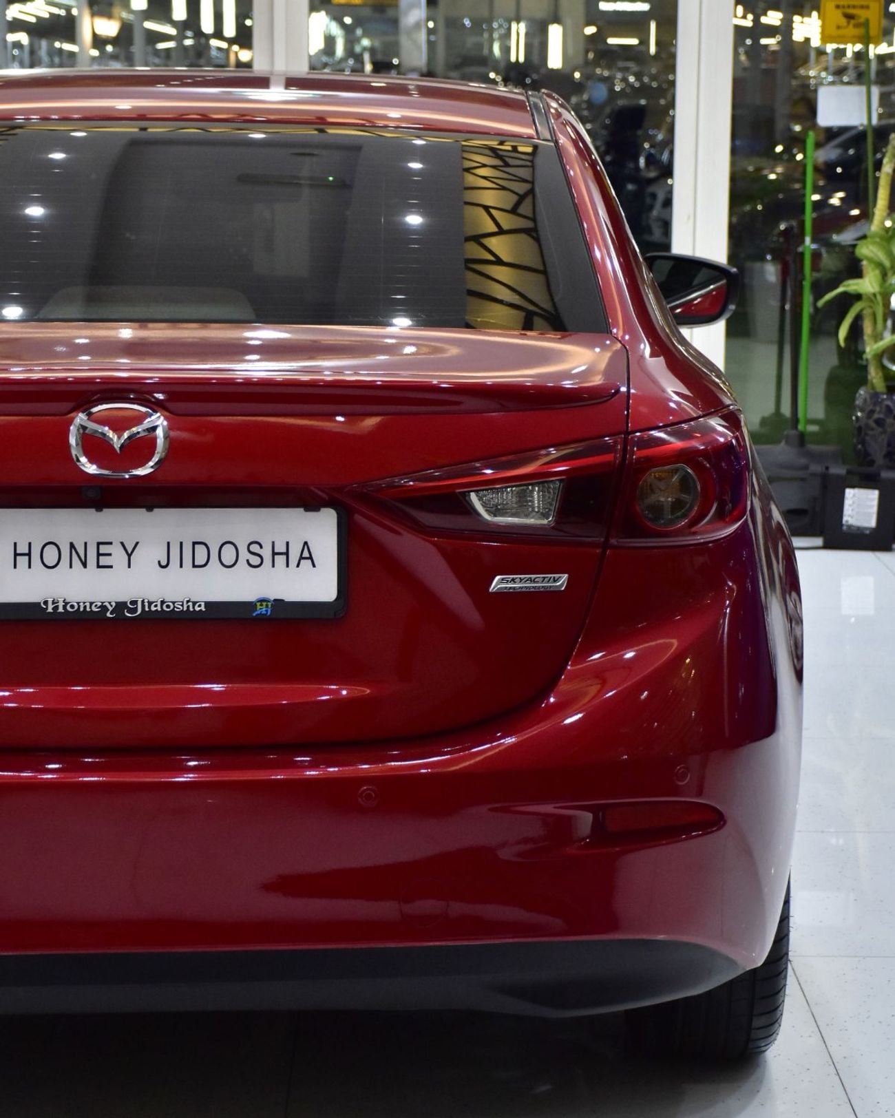Mazda 3 EXCELLENT DEAL for our Mazda 3 ( 2017 Model ) in Red Color GCC Specs