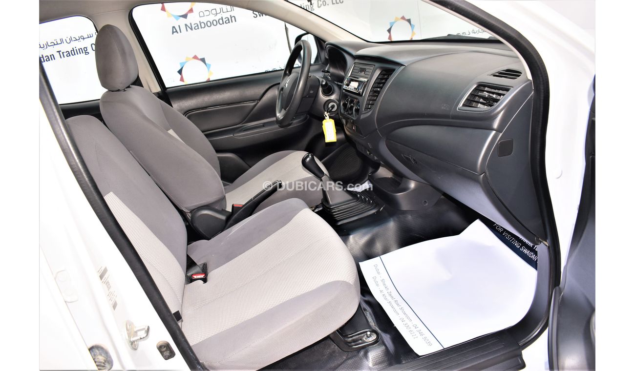 Mitsubishi L200 AED 910 PM 2.4L GL 2WD DC GCC DEALER WARRANTY