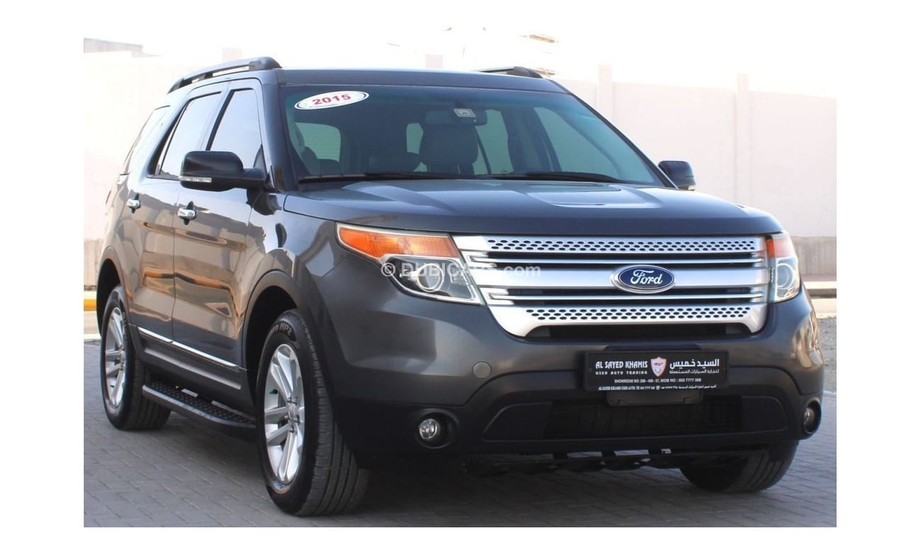 فورد إكسبلورر XLT فورد اكسبلورر 2015 فل ابشن خليجي بحالة ممتازة بدون حوادث صبغ وكالة