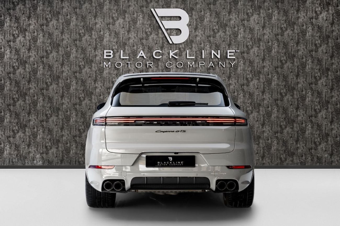 Porsche Cayenne GTS BUY NOW, PAY LATER | THE BLACKLINE STANDARD | Porsche Warranty, Full Service History, Low KMs, GCC