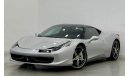 Ferrari 458 Std 2012 Ferrari 458 Italia, Full Service History, GCC