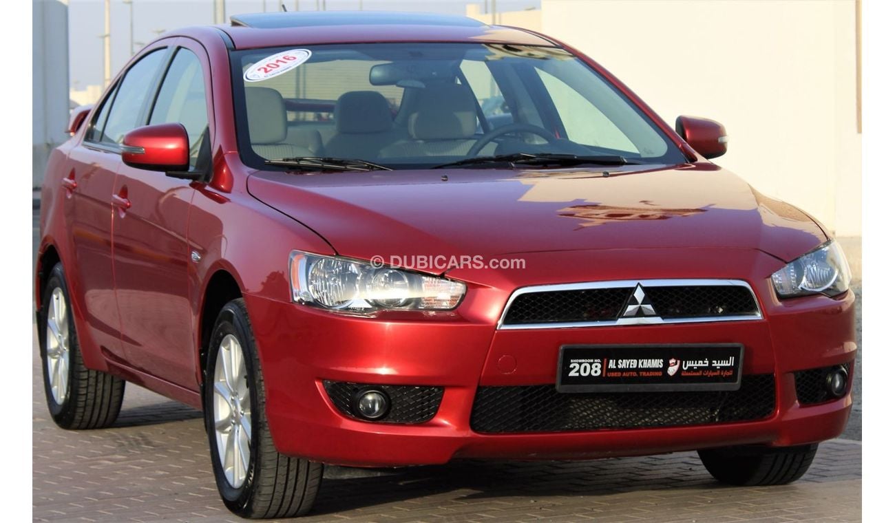 Mitsubishi Lancer Mitsubishi Lancer 2016 GCC, full option, without accidents, very clean from inside and outside