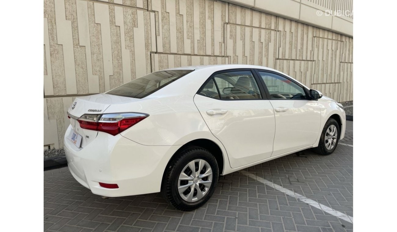 Toyota Corolla 1.6L | GCC | EXCELLENT CONDITION | FREE 2 YEAR WARRANTY | FREE REGISTRATION | 1 YEAR COMPREHENSIVE I