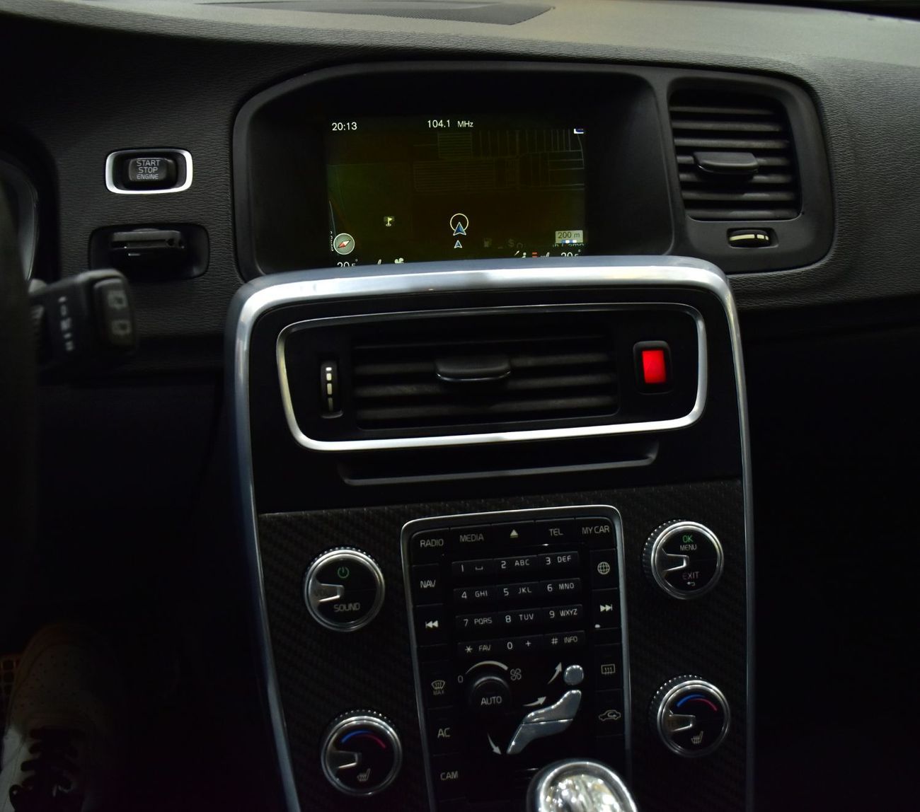 Volvo V60 POLESTAR EXCELLENT DEAL for our Volvo V60 Polestar T6 ( 2016 Model ) in Blue Color GCC Specs