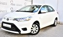 Toyota Yaris 1.5L SE SEDAN 2016 GCC SPECS DEALER WARRANTY