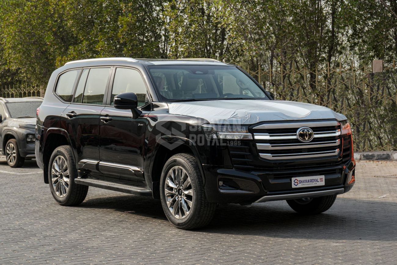 تويوتا لاند كروزر GXR LC300 FULL OPTION 3.5L HEV 457TT AT | 7-SEATS | JBL | SOFT DOOR CLOSING| 2026MY