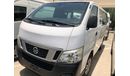 Nissan Urvan Nv350 passenger van,model:2014