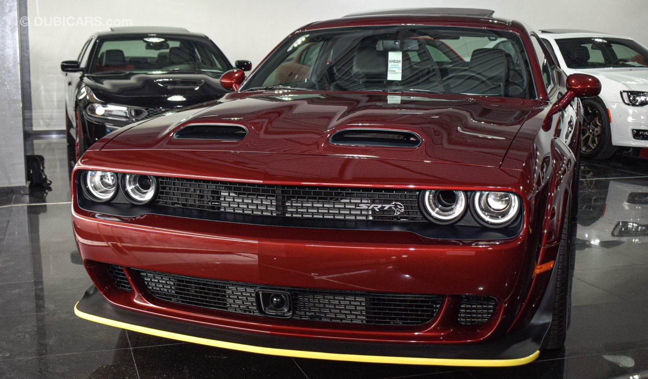 دودج تشالينجر 2019, Hellcat SRT WIDEBODY, 6.2L V8 GCC, 0km with 3 Years or 100,000km Warranty