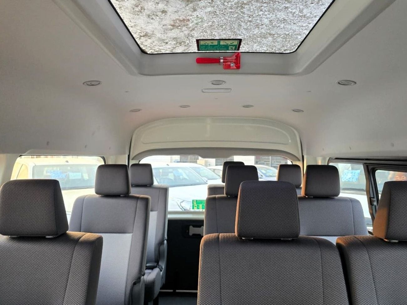 Toyota Hiace GL Toyota Hiace High roof Black pumber 2.8l Diesel M/T with MoonRoof White color 2026 Model