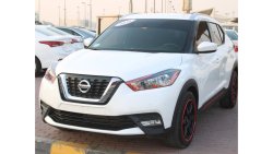 Nissan Kicks nissan kiks 2019 white GCC excellent condition without accidents