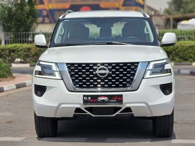 Nissan Patrol SE TITANIUM 2022 GCC LOW MILEAGE FULL SERVICE HISTORY SINGLE OWNER WITH AGENCY WARRANTY IN MINT CONDITION