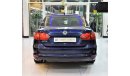 Volkswagen Jetta LOW MILEAGE! ONLY 70,000KM! Volkswagen Jetta 2015 Model!! in Blue Color! GCC Specs