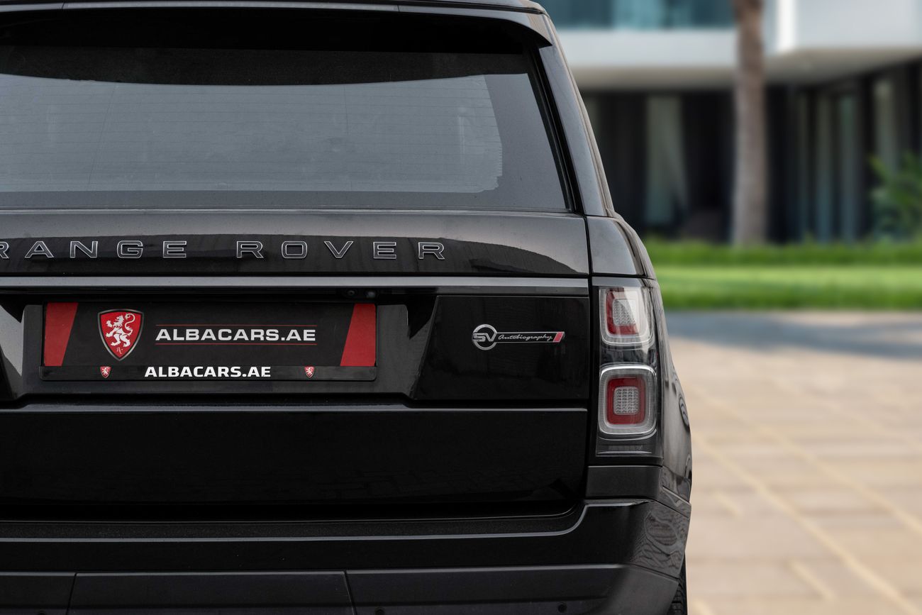 لاند روفر رينج روفر Range Rover SV Autobiography | 4,896 P.M | 0% Downpayment | SV Autobiography | V8 | Warranty