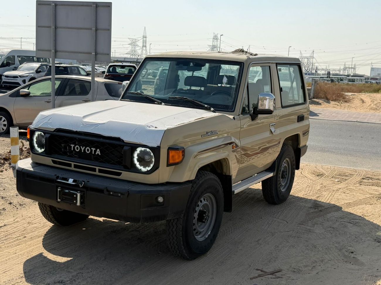 تويوتا لاند كروزر 70 Toyota LC71 2.8 AT mid option Saudi 2024