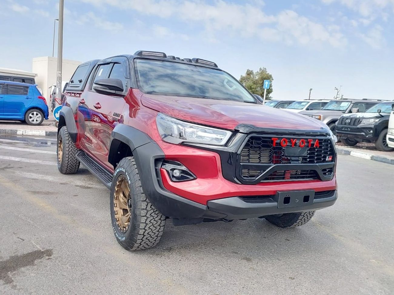 تويوتا هيلوكس TOYOTA HILUX PICK UP RHD 2022 MODEL 2.8 L DIESEL AUTOMATIC(PM81032)
