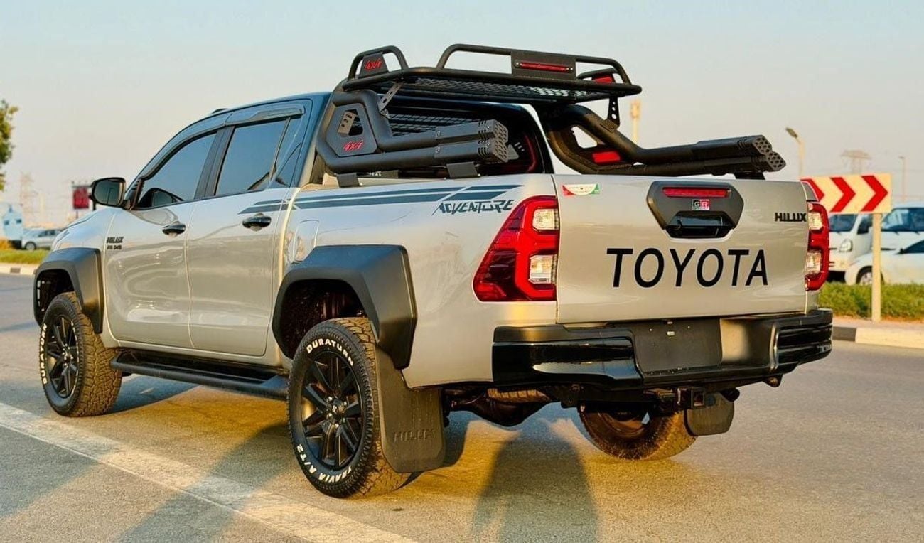 Toyota Hilux MODIFIED TO GR SPORTS | POWER SEATS | AUTOMATIC TRANSMISSION | 2023 | 2.8L DIESEL ENGINE | SILVER BO