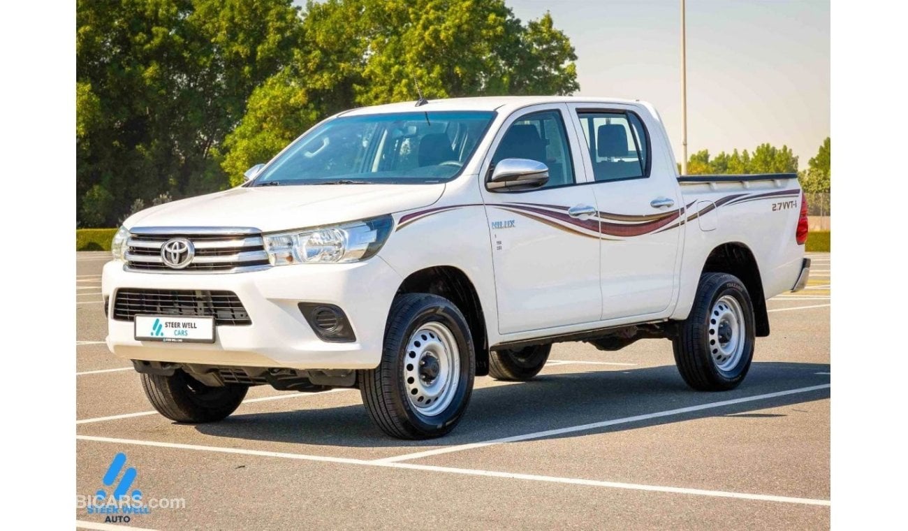 Toyota Hilux GL 2019 2.7L 4x4 Double Cab A/T Petrol / Like New Condition / Ready to Drive / Book Now