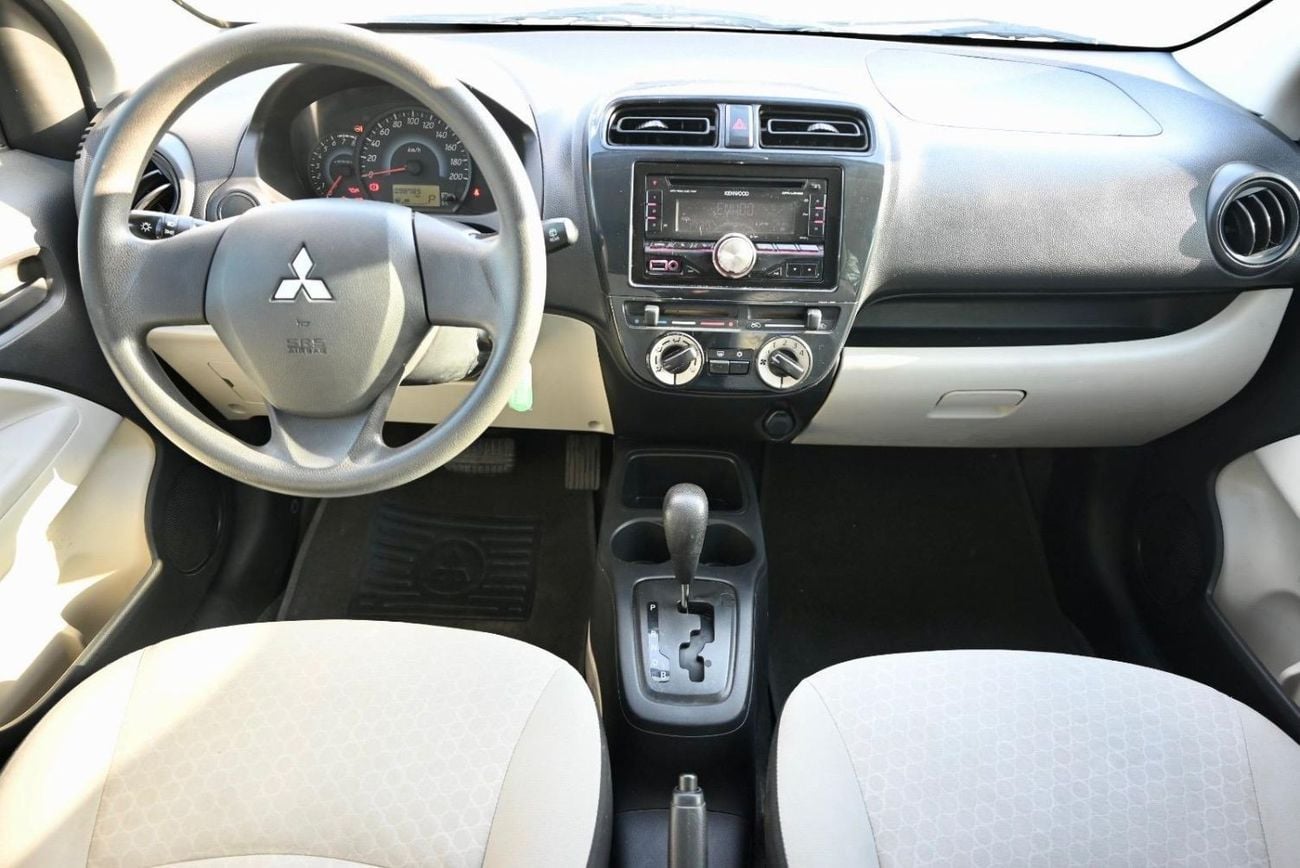 Mitsubishi Mirage GLX 1.2L - FREE REGISTRATION - GCC - MITSUBISHI MIRAGE  2014 - LOW MILEAGE